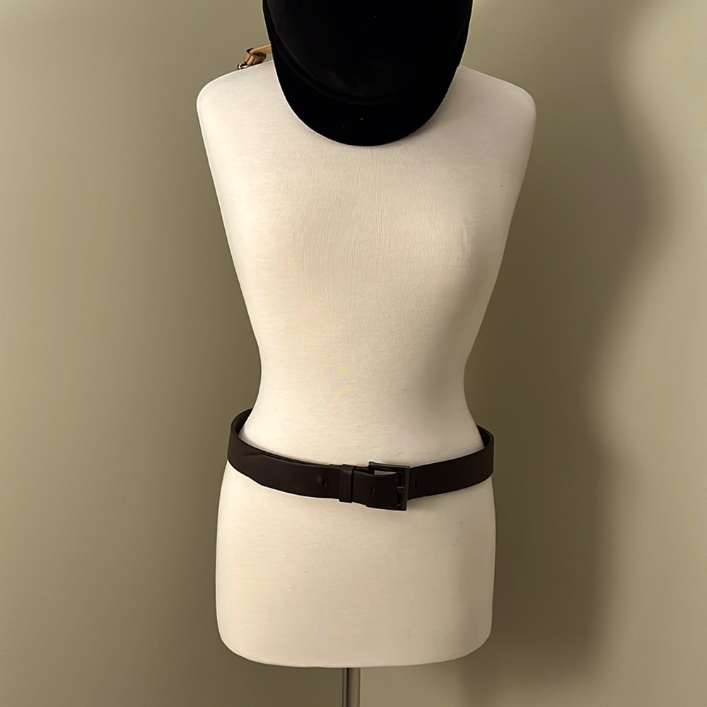 Calvin Klein brown Leather Belt